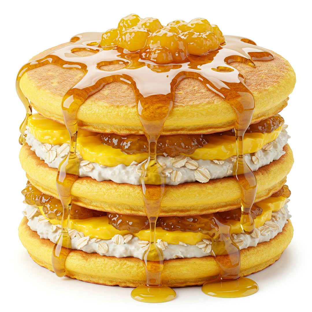 mango-pancake-with-oatmeal-and-mango-syrup_dario-quaranta-neropop